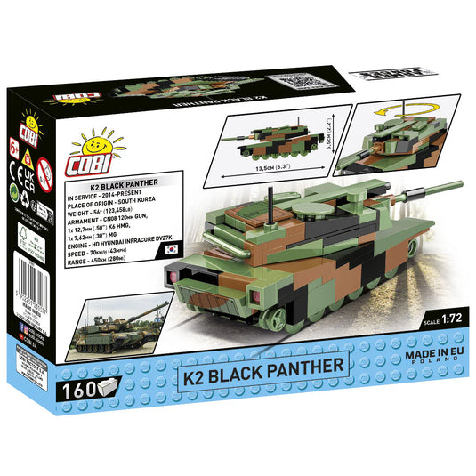 Cobi Historical Collection World War II - 1:72 Scale Tank Collector's Box Series 2 Vehicle Brick Toy