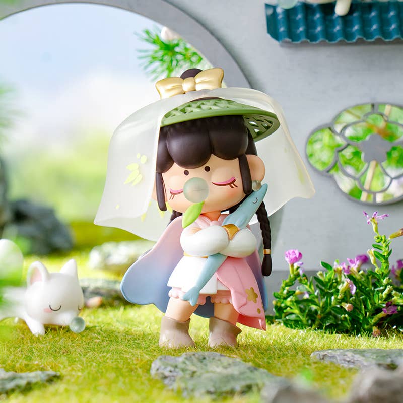 Chargez l&#39;image dans la visionneuse de la galerie, Robotime Rolife Nanci - Series Blooming Girl Collections 1 Pcs Blind Box Figure
