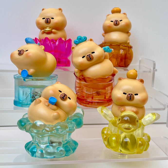 Capybara Light Up Jewel 1pc Figure Blind Box