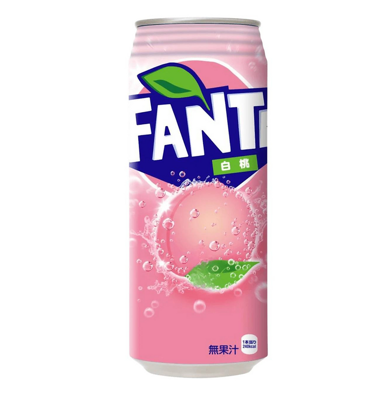 Load image into Gallery viewer, Fanta White Peach Can 500ml (Japan)
