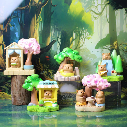 BC mini Capybara - 1pc Tree Figure Blind Box