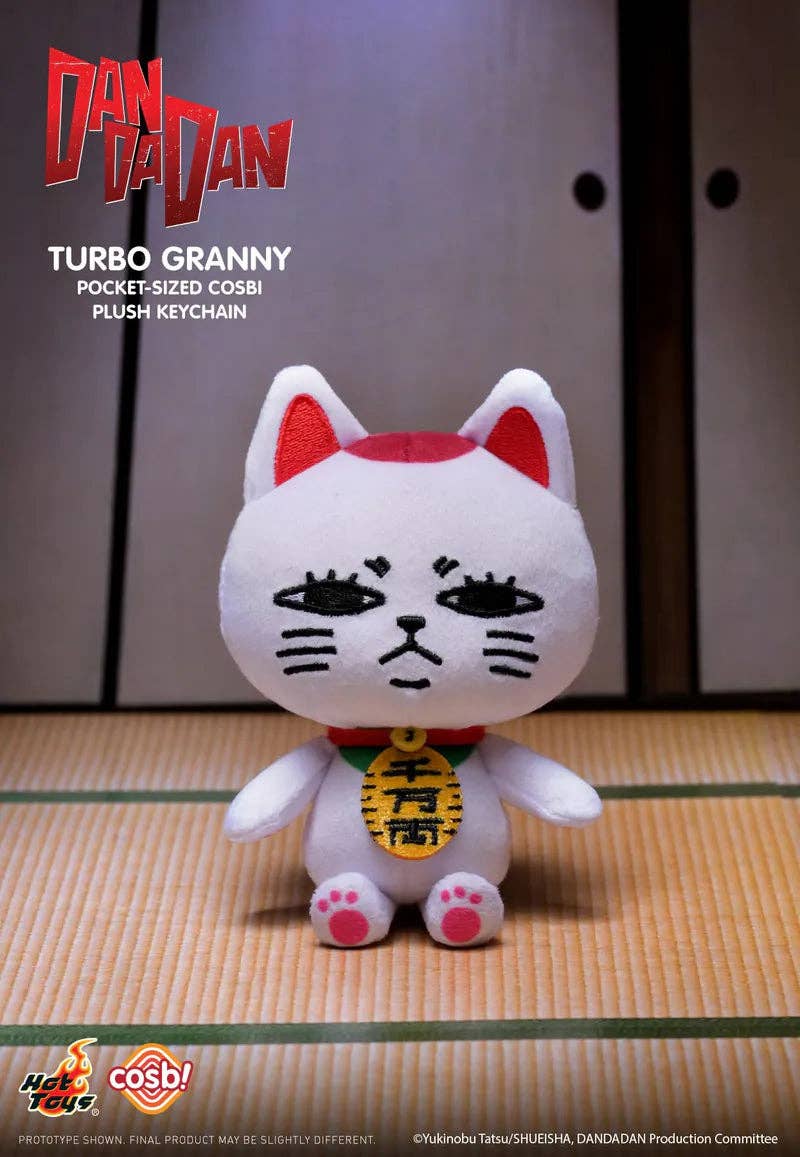 Chargez l'image dans la visionneuse de la galerie, Hot Toys Dan da Dan Turbo Granny Pocket Size Cosbi 1Pc Plush Keychain Blind Box
