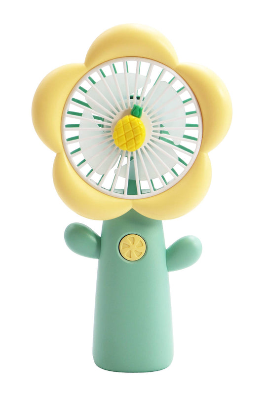 Cap Zone - Flower Petal Fruit Pastel Handheld Electric Fan