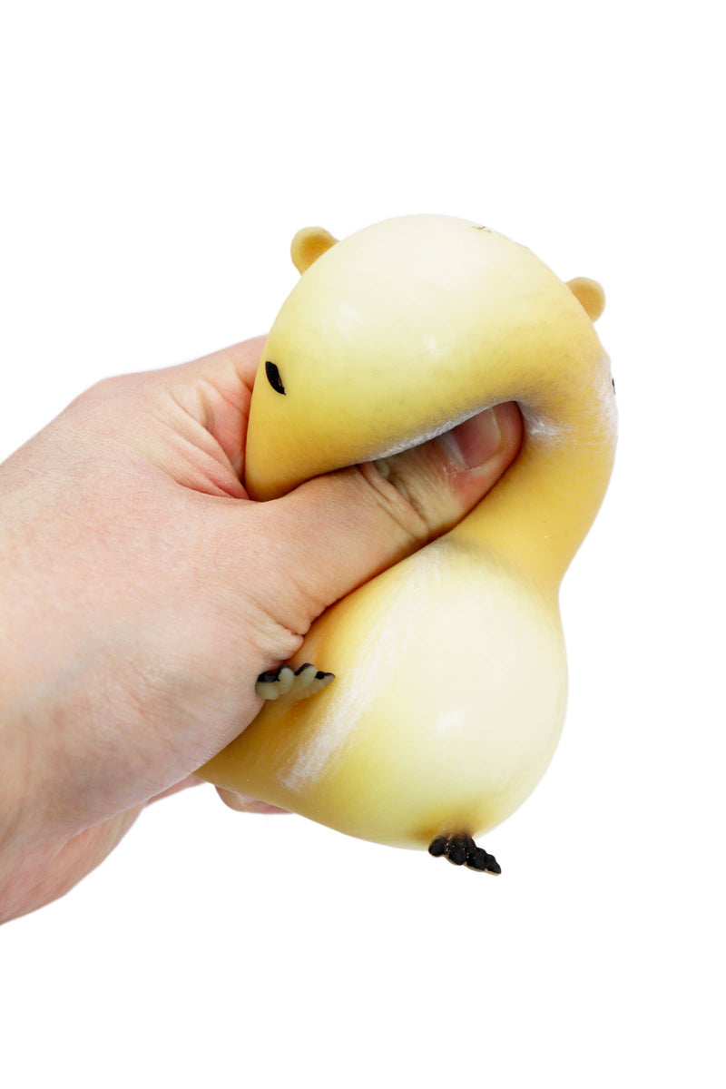 Load image into Gallery viewer, Capybara Fluffy Slime Filled TPR Squishy Toy
