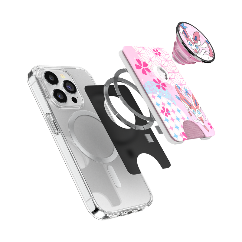 Chargez l&#39;image dans la visionneuse de la galerie, PopSockets Pokemon - Sylveon’s Dream Phone Wallet MagSafe
