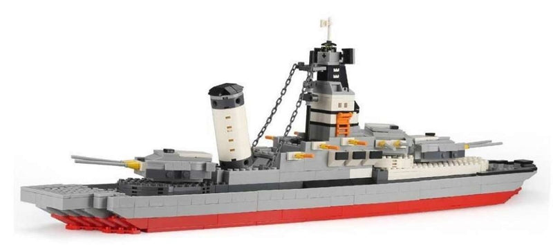 Chargez l&#39;image dans la visionneuse de la galerie, Wange Bricks: Battleship Destroyer Brick Toy

