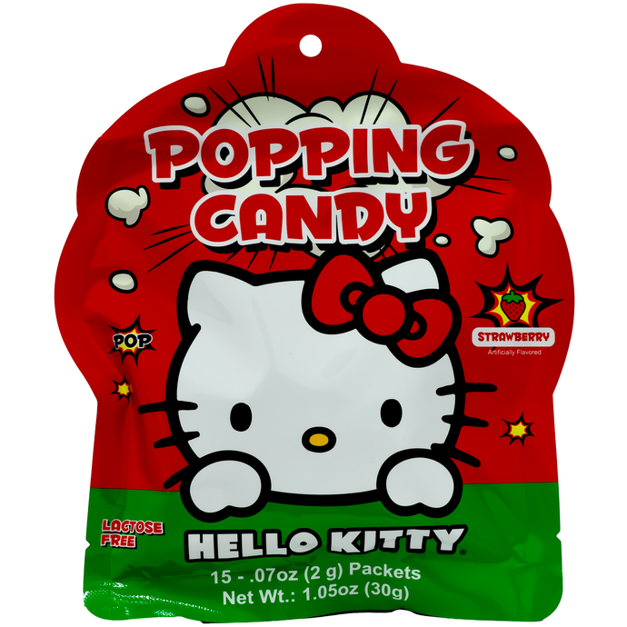 Asian Food! Hello Kitty - Popping Candy Strawberry Flavor 30g