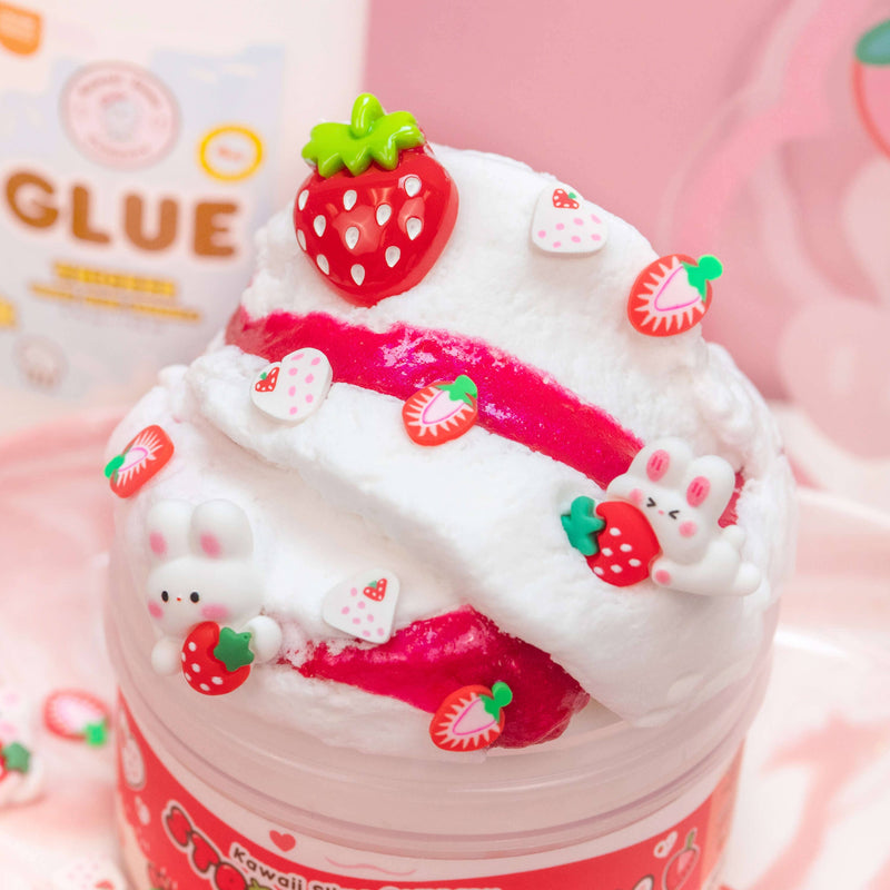 Cargue la imagen en el visor de la galería, Straw-Bunny Sponge Cake Signature Dome™ Slime
