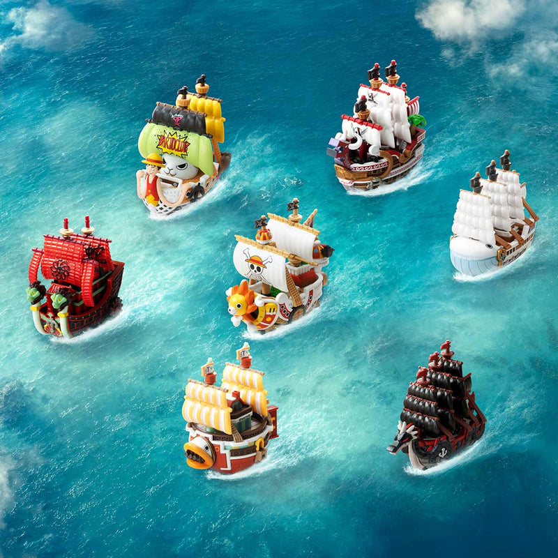 Cargue la imagen en el visor de la galería, Pop Mart One Piece The Grand Line Series Vehicles 1Pc Blind Box

