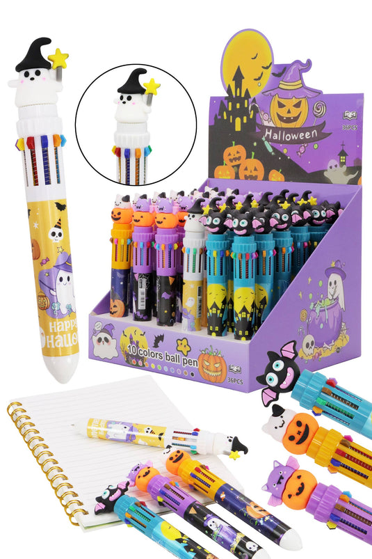 Halloween 10-in-1 Multicolor 1pc Ballpoint Pen