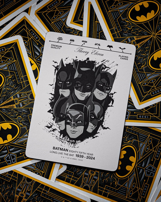 Batman 85th Anniversary - Characters Playing Cards