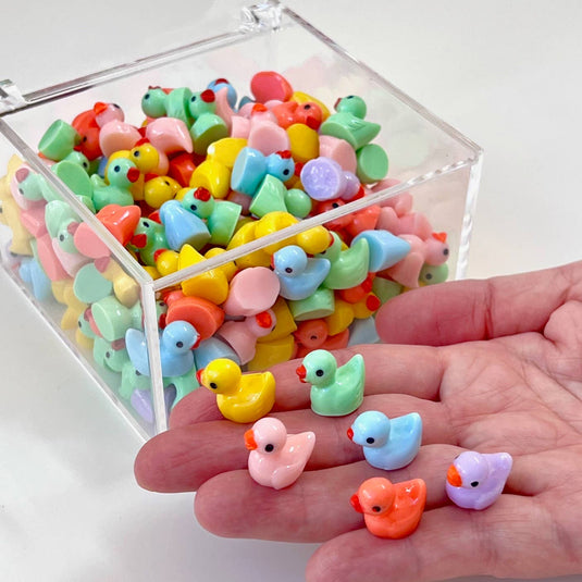 BCmini Little Colorful Ducks Miniature Figurines