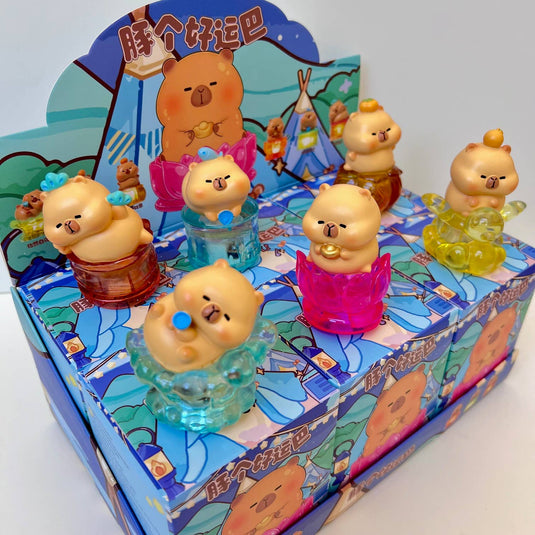Capybara Light Up Jewel 1pc Figure Blind Box