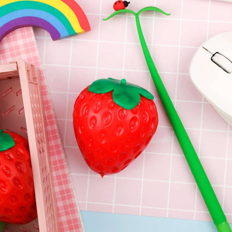 Cargue la imagen en el visor de la galería, Strawberry Shaped Sensory Toy
