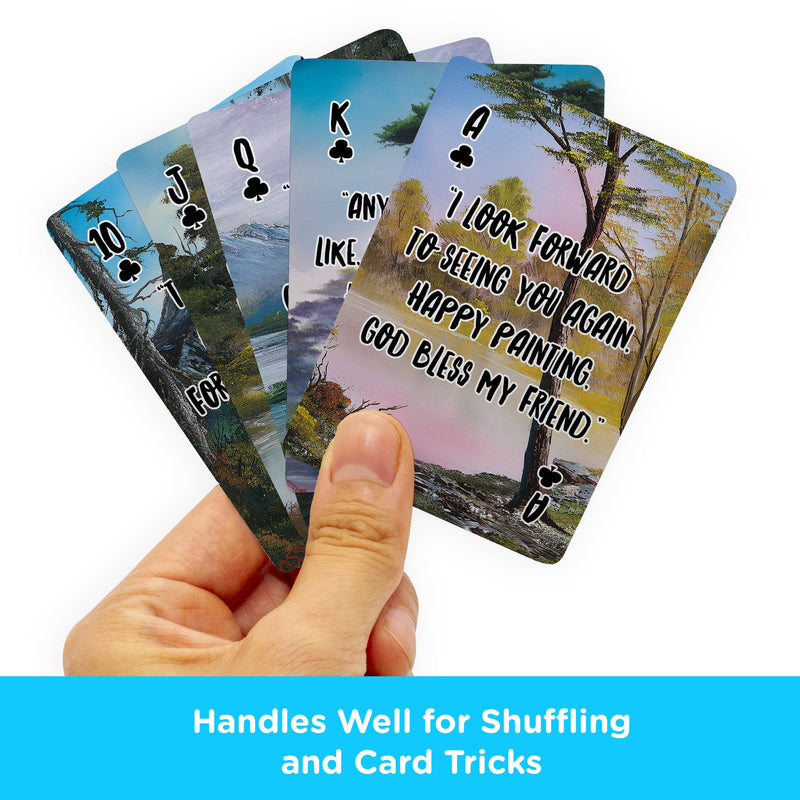 Chargez l'image dans la visionneuse de la galerie, Bob Ross Quotes Playing Cards
