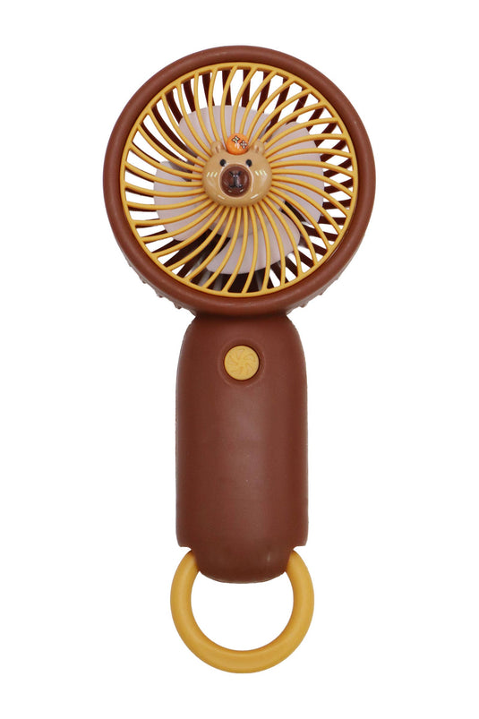 Capybara - Decal Ring Stand Handheld 1pc Electric Fan