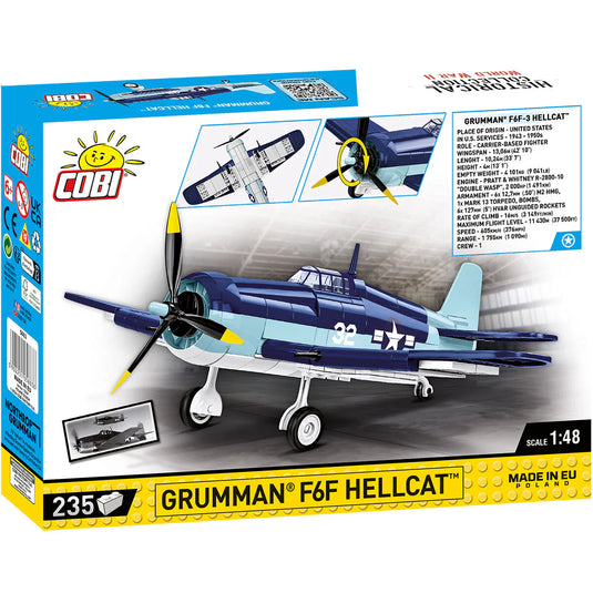 Cobi Historical Collection World War II - Grumman F6F Hellcat Fighter Brick Toy