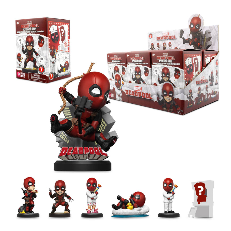 Chargez l&#39;image dans la visionneuse de la galerie, Marvel Deadpool Action Series Hero Box - Blind Box
