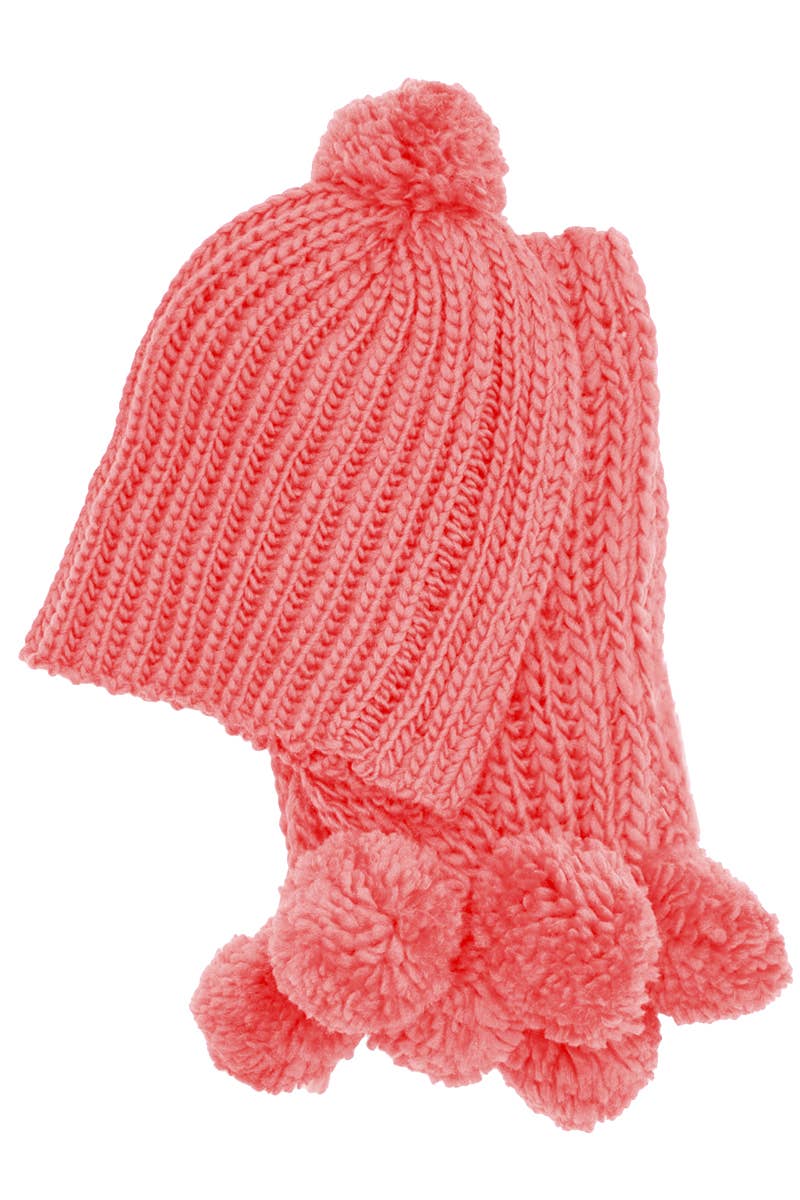 Load image into Gallery viewer, Crochet Chunky Knitted Beanie and Wrap Scarf

