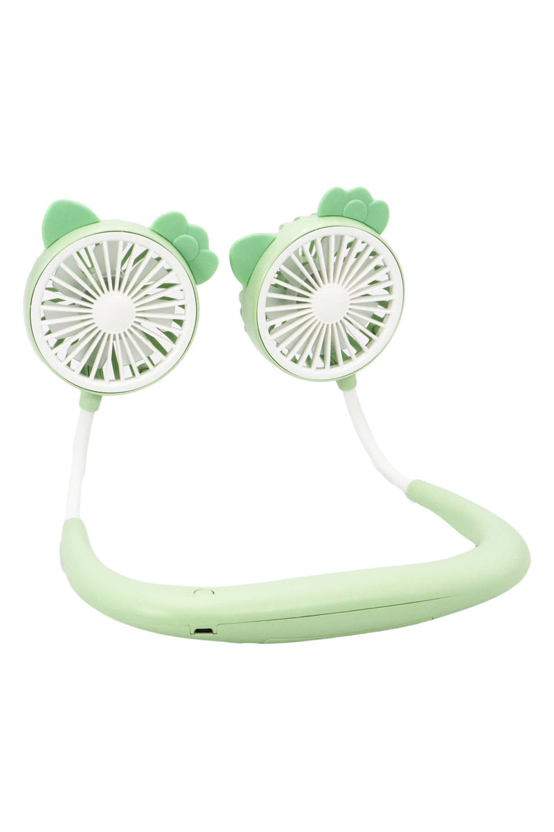 Cargue la imagen en el visor de la galería, Cap Zone - Cat and Reindeer Ear Neckband Electrical 1pc Fan
