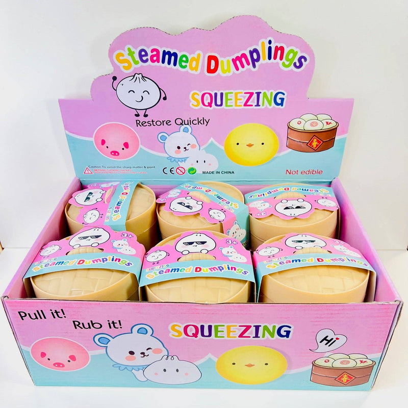 Load image into Gallery viewer, BCmini - Dumpling Silly Face Squishy-12
