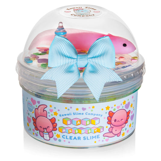 Baby Axolotl - Clear Signature Dome™ Slime