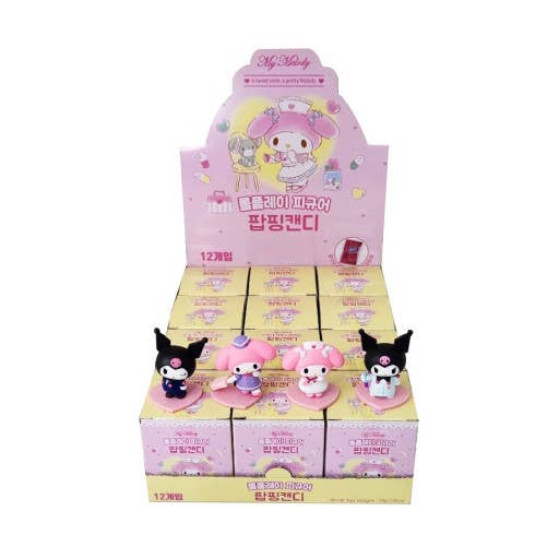 Sanrio My Melody - Roll Play  Ramdom Box W Popping Candy Figure