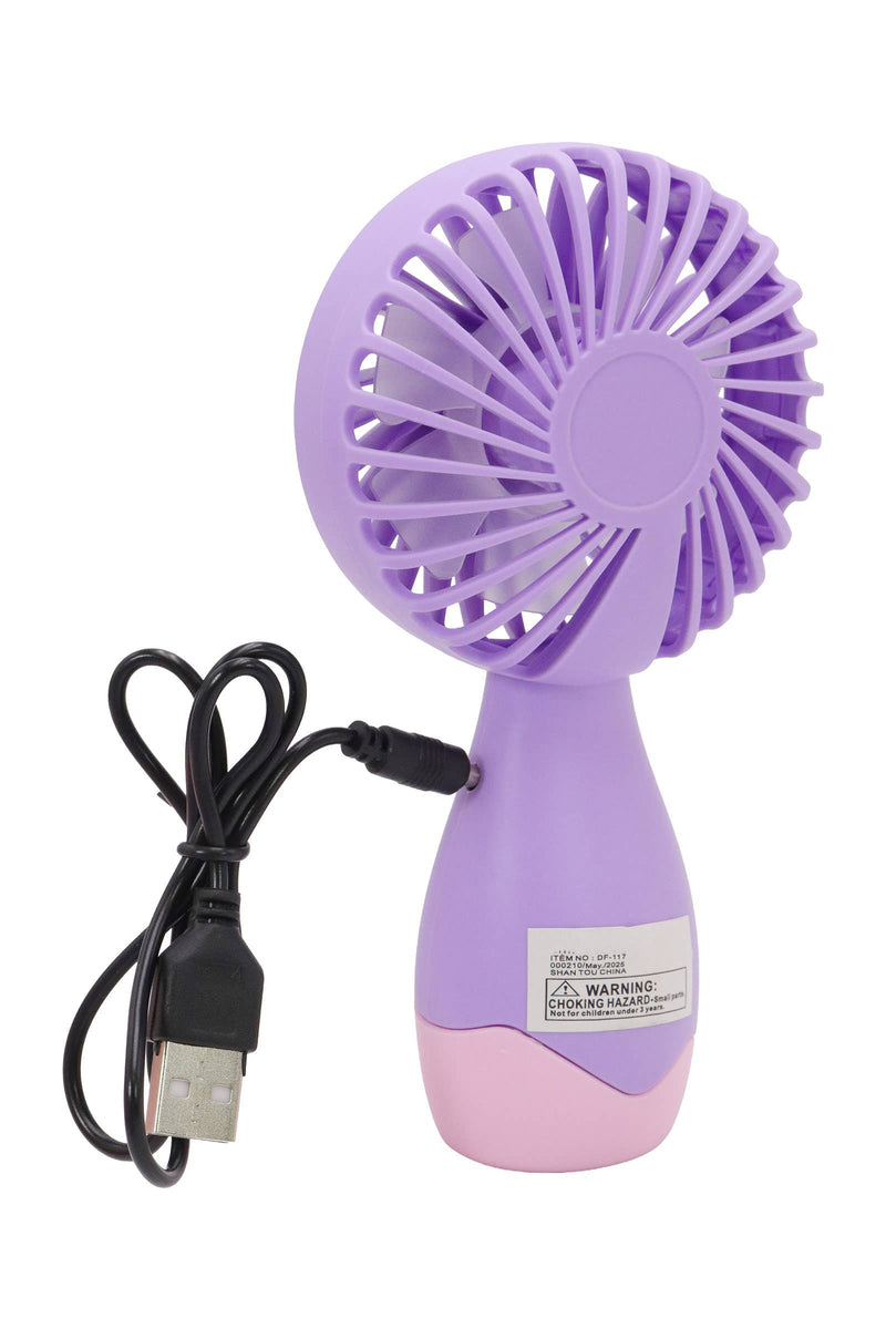 Load image into Gallery viewer, Matte Pastel -  Portable Self-stand 1pc Electric Fan
