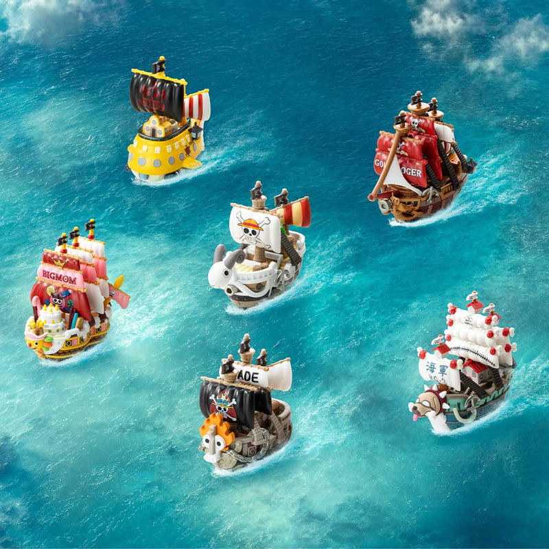 Cargue la imagen en el visor de la galería, Pop Mart One Piece The Grand Line Series Vehicles 1Pc Blind Box
