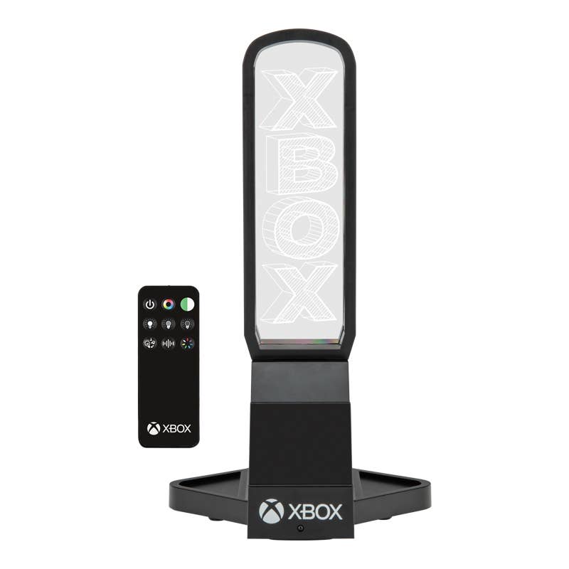 Load image into Gallery viewer, Paladone Xbox Desk Headphone Stand With Light
