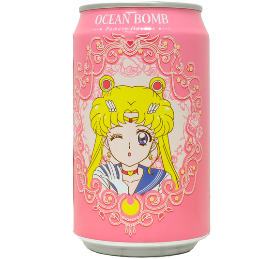 Sailor Moon - Ocean Bomb Sparkling Water Pomelo Flavor 330ml