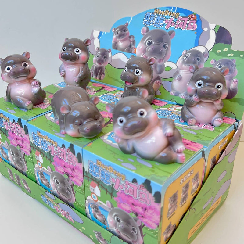 Chargez l'image dans la visionneuse de la galerie, BCmini - Moo Deng Hippo 1 Pc Blind Box
