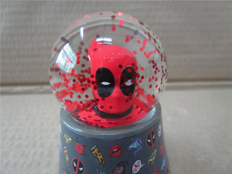 Load image into Gallery viewer, Marvel Deadpool Icon Boxed 45mm Light Up Snow Globe
