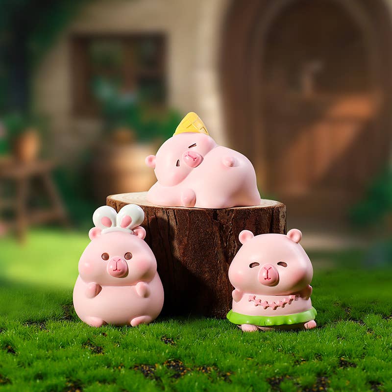 Cargue la imagen en el visor de la galería, BCmini - Pink Capybara 1Pc Blind Box
