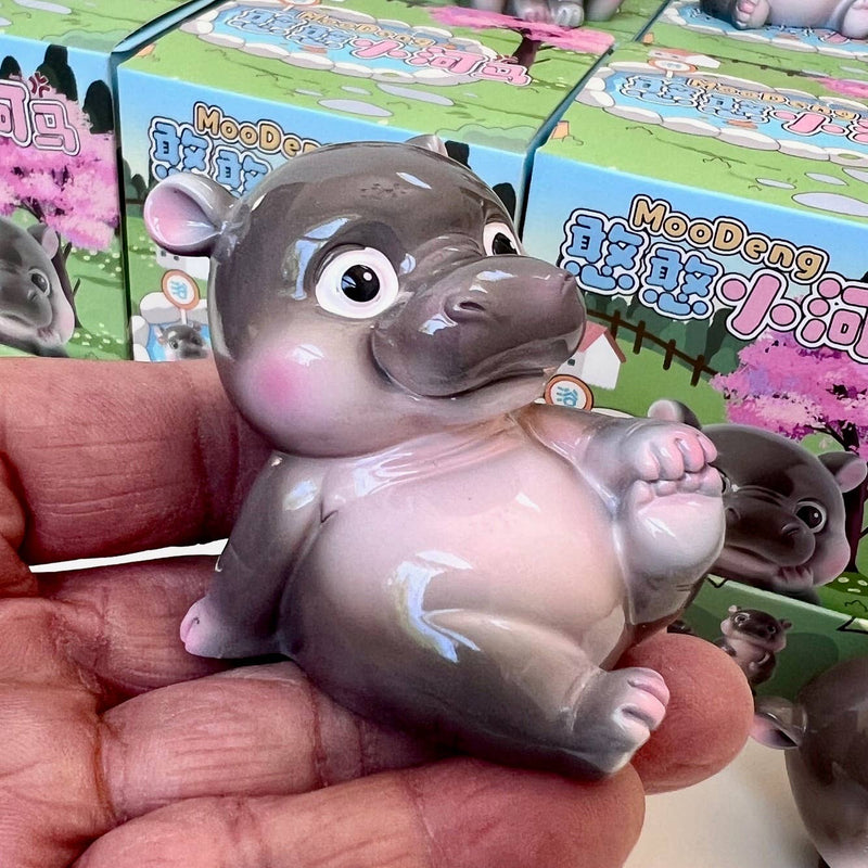Chargez l'image dans la visionneuse de la galerie, BCmini - Moo Deng Hippo 1 Pc Blind Box
