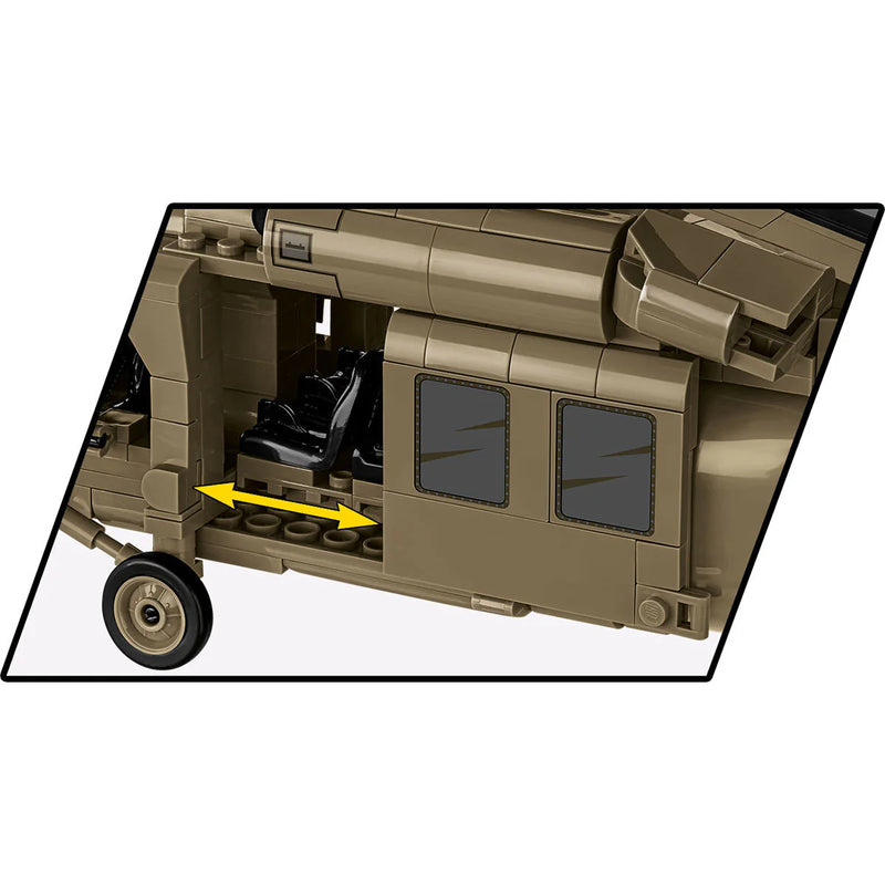 Load image into Gallery viewer, Cobi Armed Forces - Sikorsky UH-60 Black Hawk Helicopter Brick Toy
