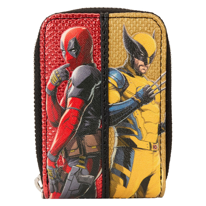 Load image into Gallery viewer, Loungefly Marvel Deadpool 3 - Deadpool &amp; Wolverine Accordion Women&#39;s Wallet
