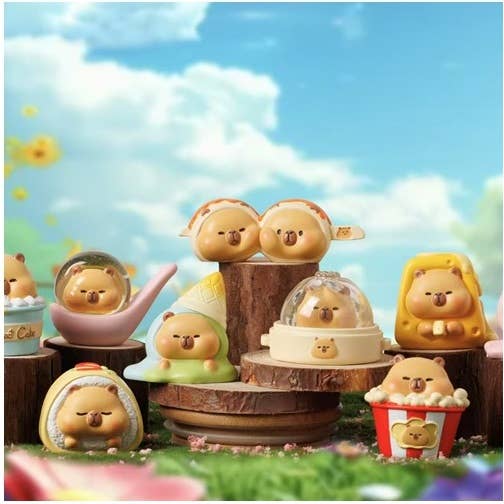 Capybara Food Court 1pc Figure Blind Box