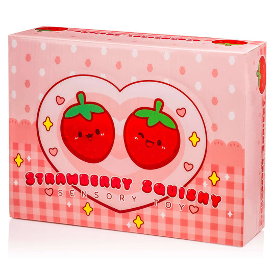 Strawberry Shaped Sensory Toy