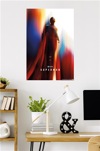 Trends International DC Comics: Superman 2025 - Superman Teaser One Sheet Wall Poster
