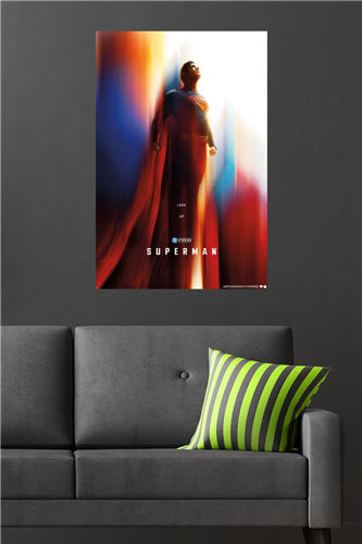 Trends International DC Comics: Superman 2025 - Superman Teaser One Sheet Wall Poster