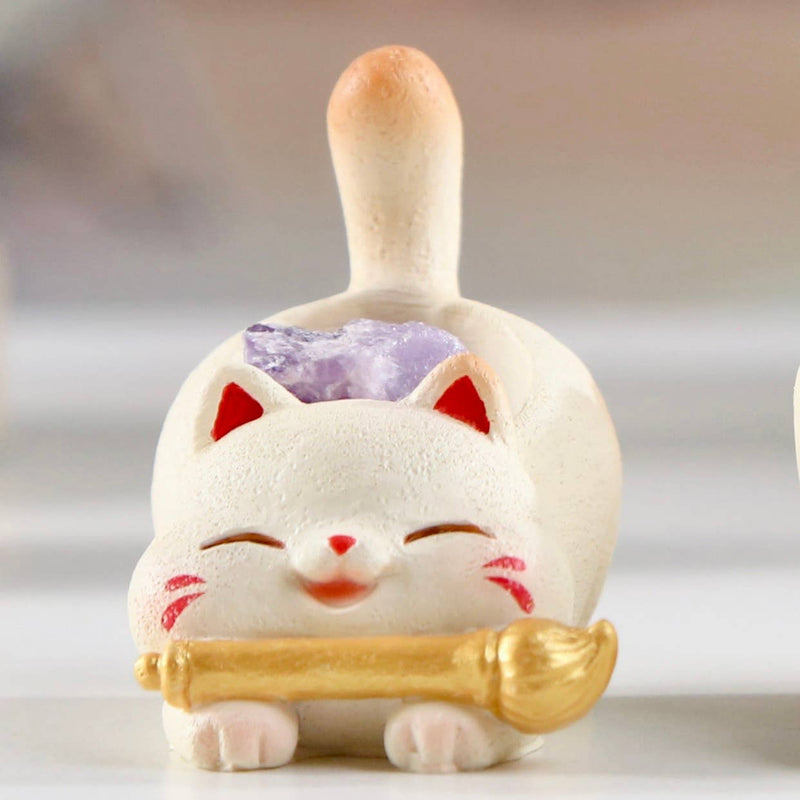 Cargue la imagen en el visor de la galería, BCmini Maneki Lucky Cat Crystal Blind Box
