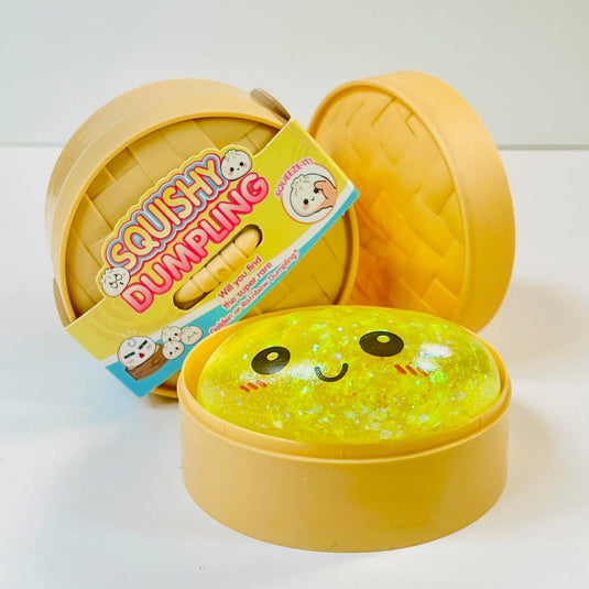 BCmini - Dumpling Translucent Glitter Squishy-12