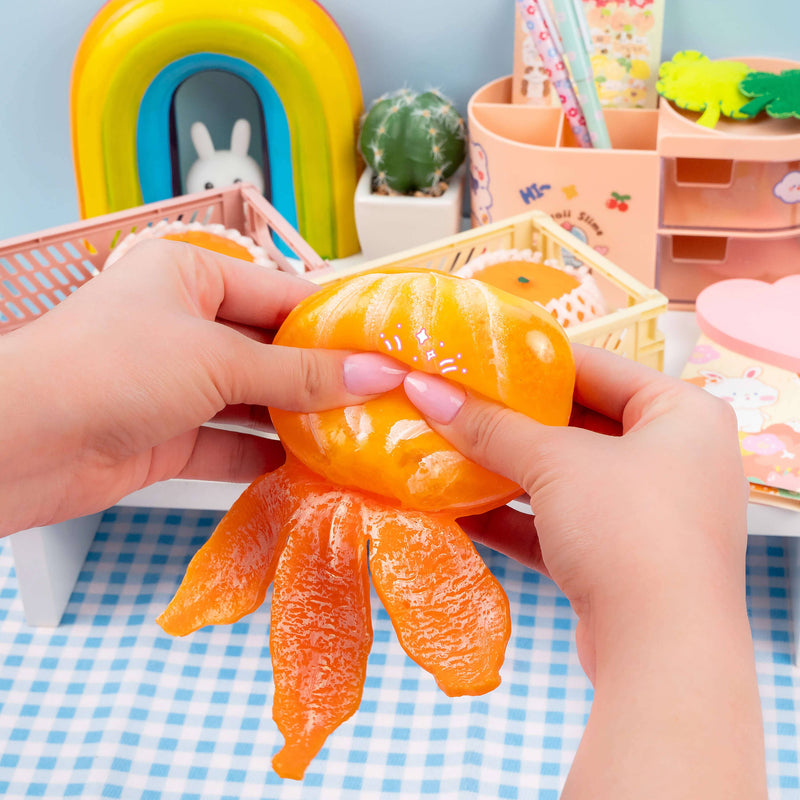 Load image into Gallery viewer, Tangerine Cutie Peeling Fidget Sensory Toy
