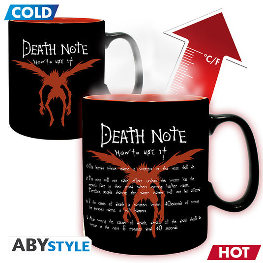 Death Note - L & Light Heat Change Mug