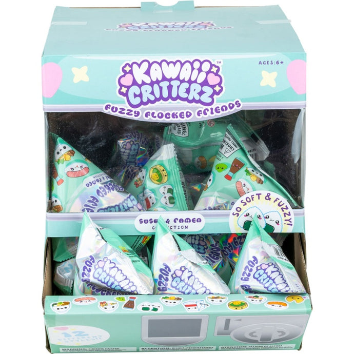 U.C.C. Distributing Kawaii Critterz - Sushi And Ramen Flocked 1pc 3D Figure Blind Bag