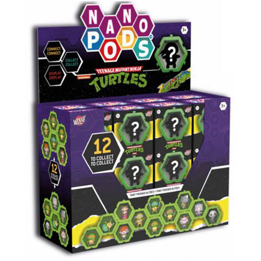 UPD Inc. Teenage Mutant Ninja Turtles - Characters Nano Pods Single Random Surprise Figure