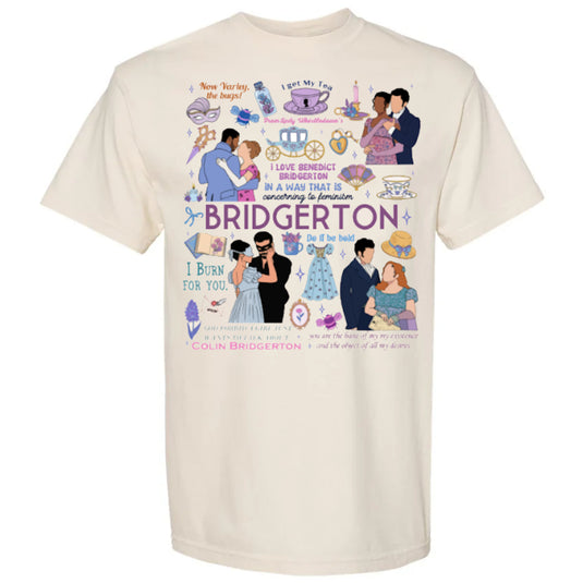Bridgerton - Sand Comfort Color T-shirt