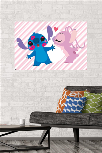 Chargez l&#39;image dans la visionneuse de la galerie, Trends International Disney: Lilo &amp; Stitch - Angel and Stitch Wall Poster
