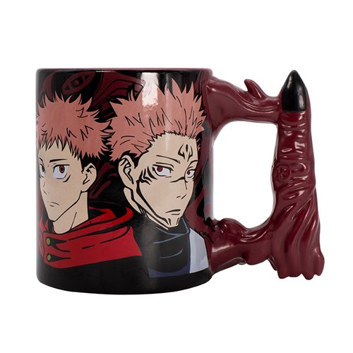 Abysse America Jujutsu Kaisen Sukuna's Finger 3D Handle Mug 3D Handle